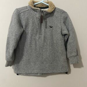 CARTER’S 1/4 zip sweater